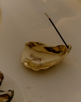 Oyster Incense Holder - Brass