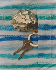 Oyster Keyring - Brass