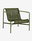 Palissade Cord Lounge Chair Low - Olive