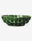Plait Bowl 30 - Emerald Green