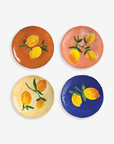 Plate Lemon (set of 4) - Multi