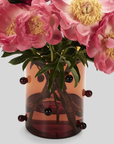 Pomponette Vase - Amber