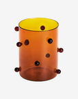 Pomponette Vase - Amber