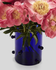 Pomponette Vase - Indigo