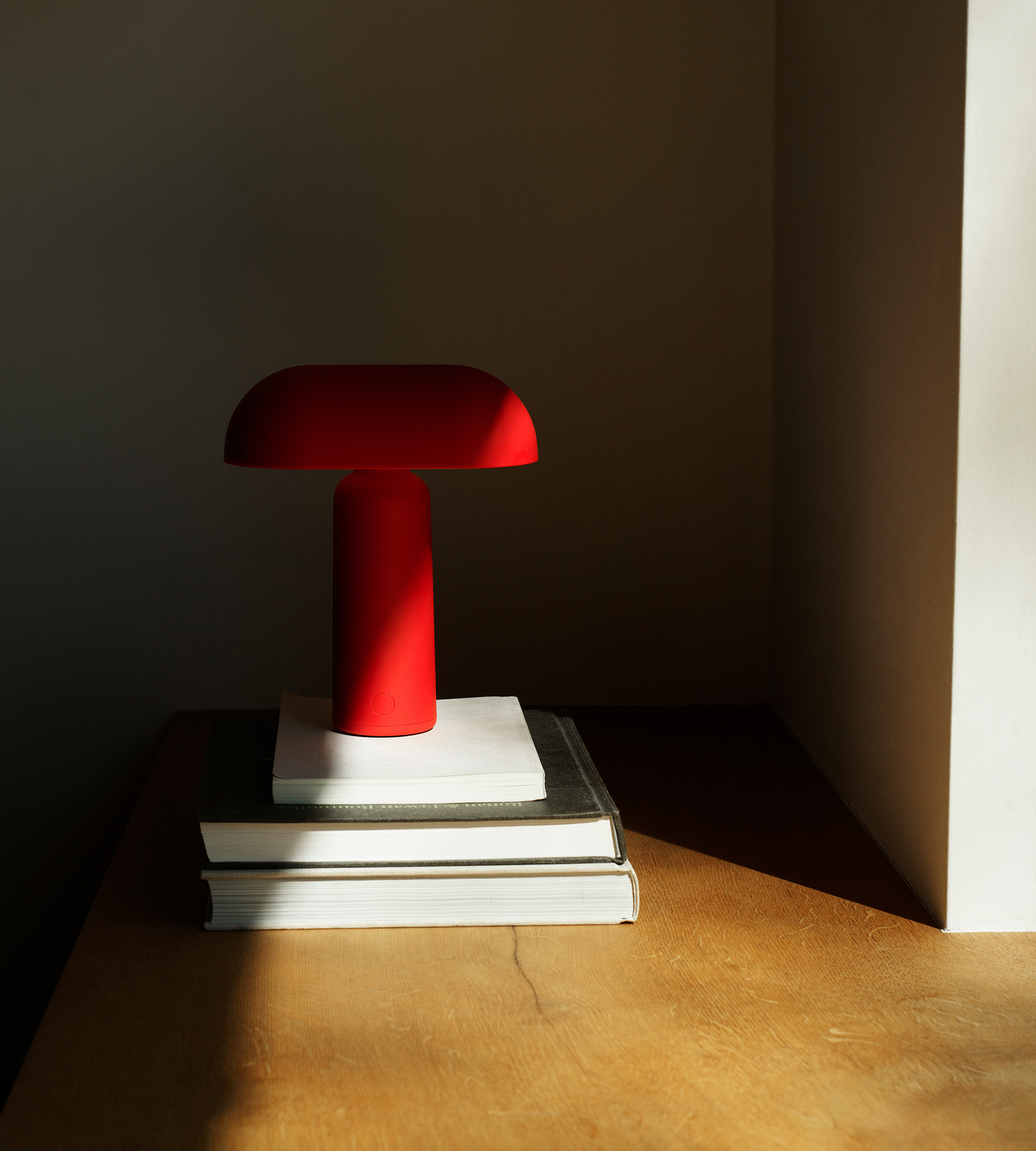 Porta Portable Table Lamp - Bright Red