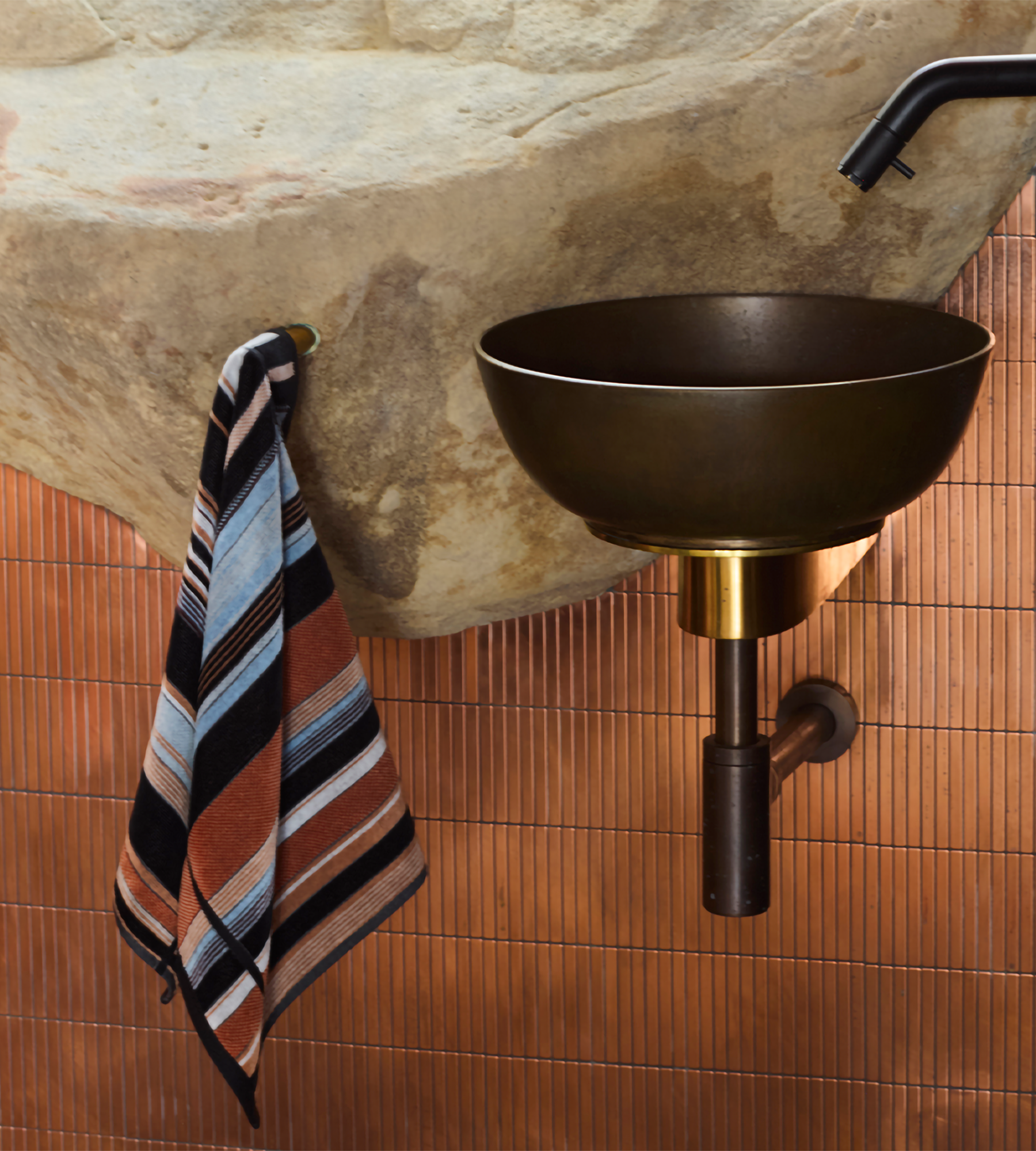 Ridge Hand Towel - Sunrise