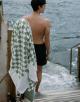 Roman Pool Towel - Sage & Chalk