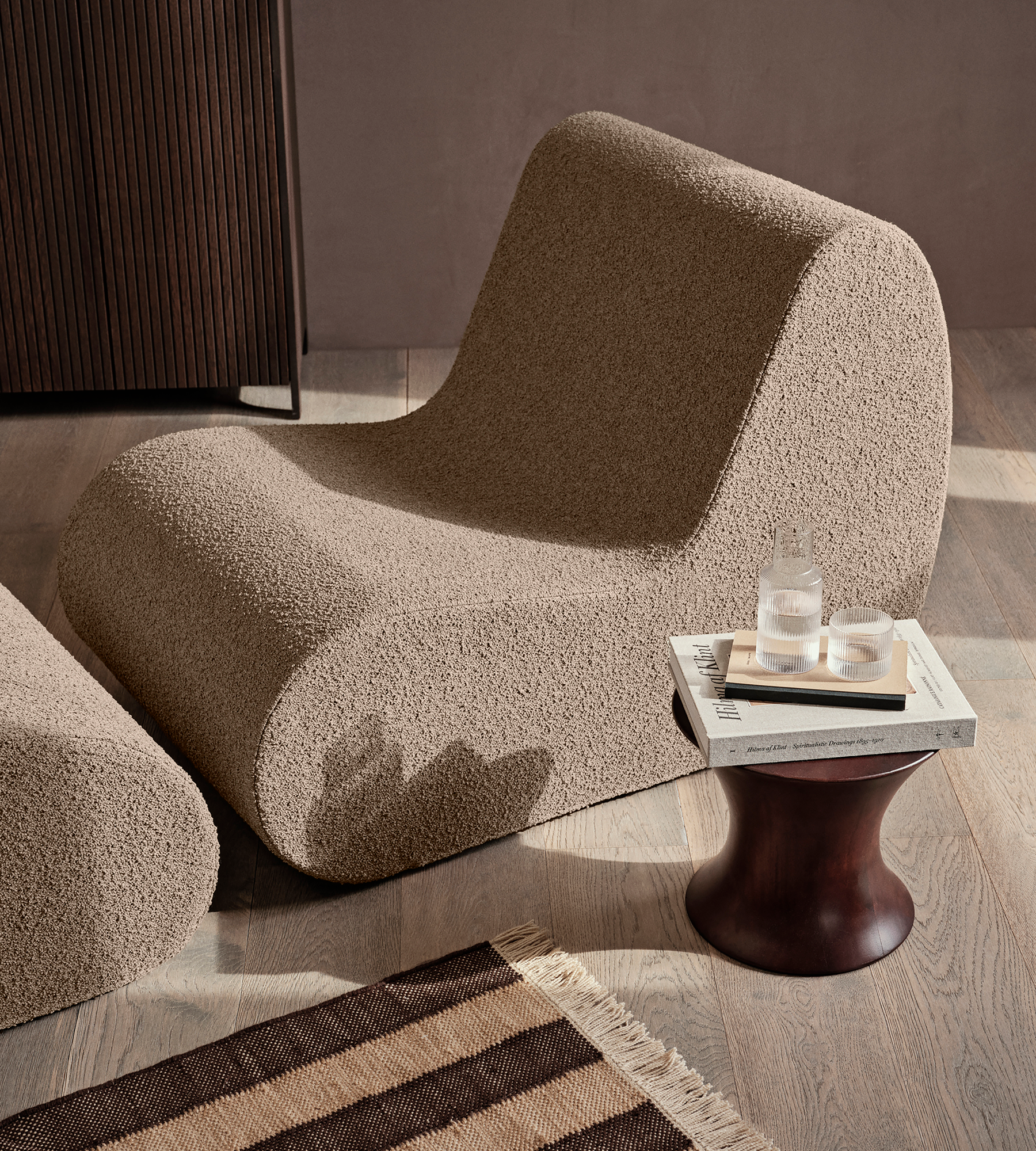 Rouli Centre Module Pure Bouclé - Sand