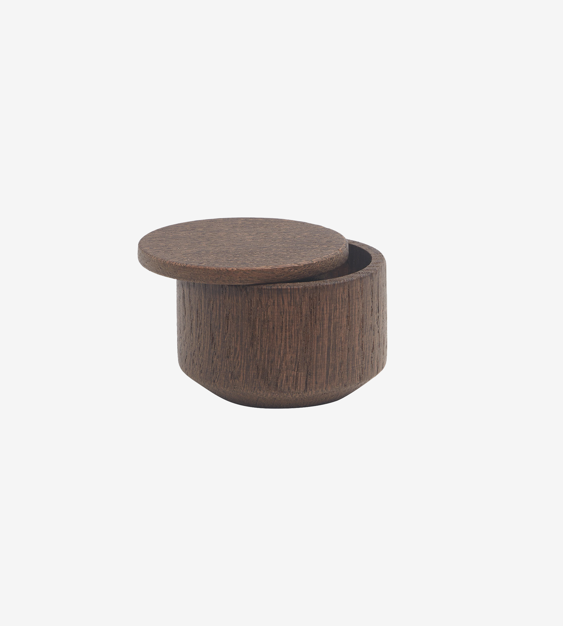 'Salt Me' Salt Dish - Smoked Oak