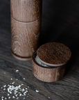 'Salt Me' Salt Dish - Smoked Oak