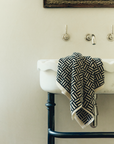 Torrens Hand Towel - Sand & Noir
