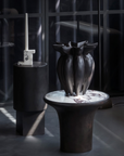 Trumpet Table Low - Calacatta