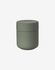 Ume Jar with Lid - Olive Green