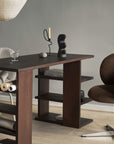 Valse Candle Holder Tall - Black