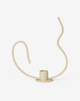 Valse Candle Holder Low - Cashmere