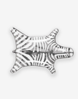 Zebra Stacking Dish - Silver
