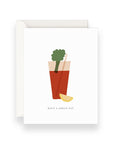 Bloody Mary Greeting Card