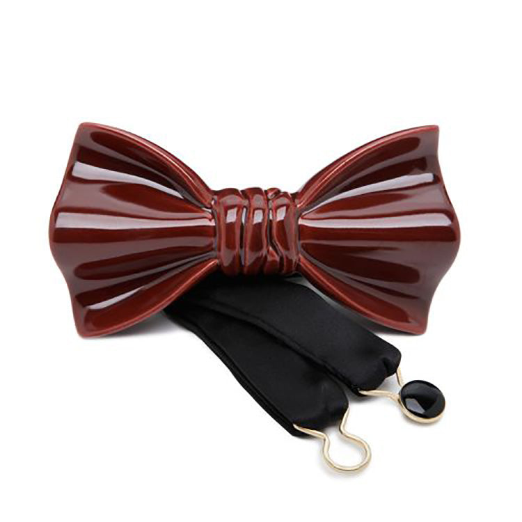 Ceramic Bow Tie Red