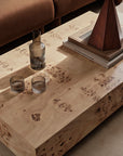 Burl Coffee Table