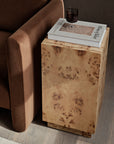 Burl Side Table