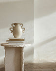 Verso Table Vase - Cream