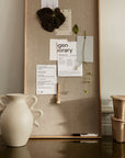 Verso Table Vase - Cream