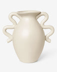Verso Table Vase - Cream
