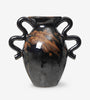 Verso Table Vase Black/Brown Splash