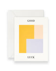 Good Luck Cubic Greeting Card