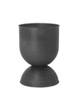 Hourglass Pot Black - Medium