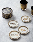 Cock/Tail Coasters (set of 4)