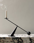 Interconnect Candle Holder - Black Steel