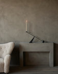 Interconnect Candle Holder - Black Steel
