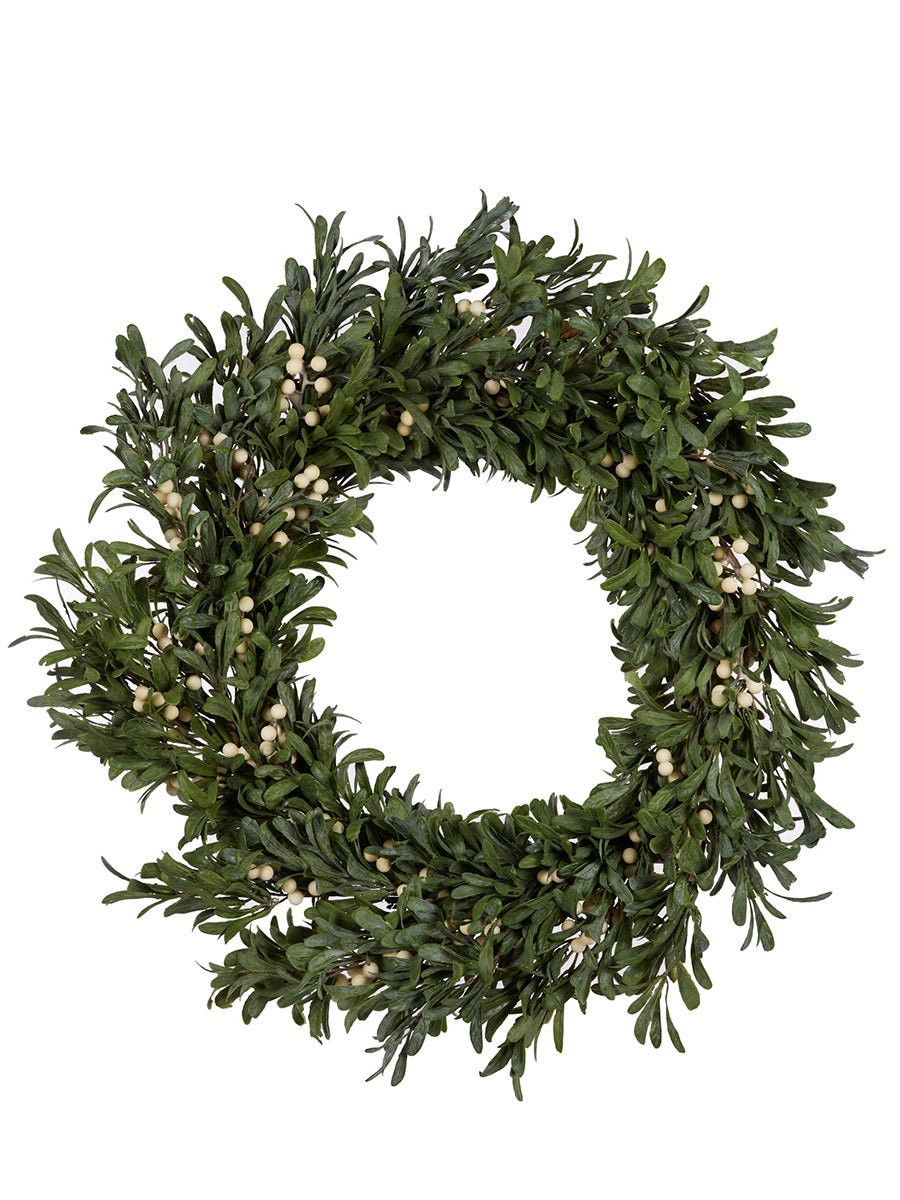 Mistletoe Flora Wreath