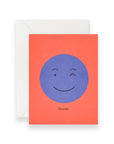 Thanks Wink Greeting Card