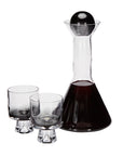 Tank Low Ball Glasses (set of 2) - Black