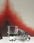 Tank Low Ball Glasses (set of 2) - Black