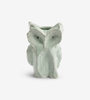 After Midnight Owl Vase Small - Light Blue