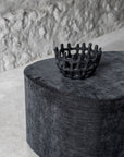 Art Piece Braided Bowl - Black