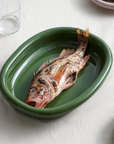 Barro Oval Dish Large - Green