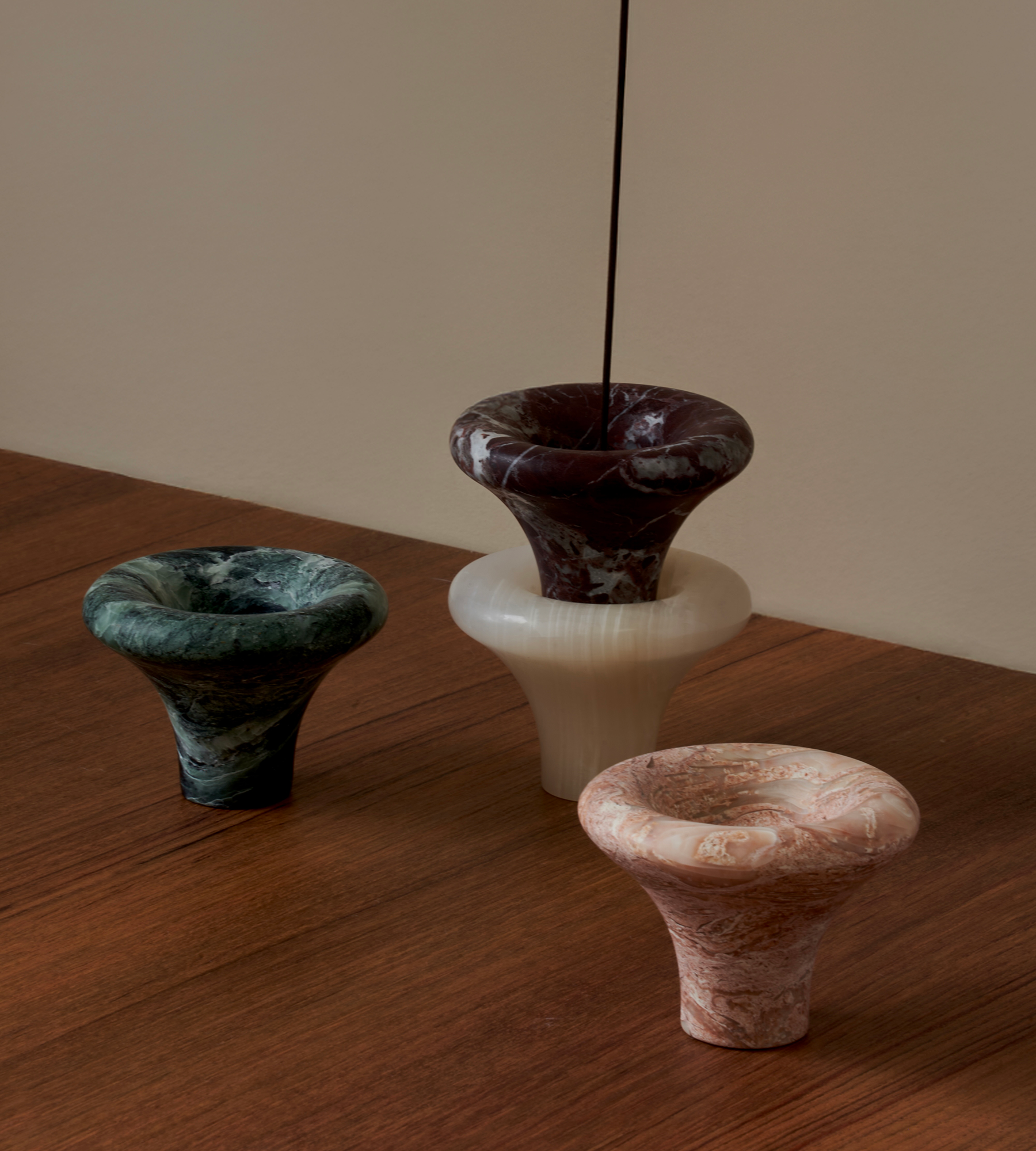 Bell Incense Burner - Rosso Levanto