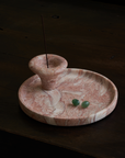 Bell Incense Burner - Fossil Pink