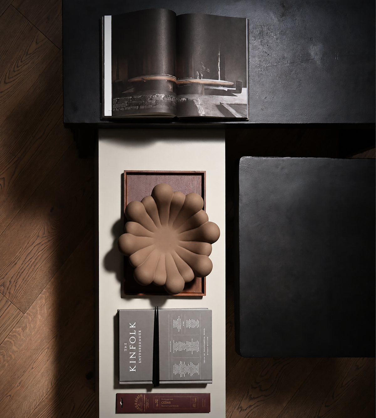 Bloom Tray Medio - Almond
