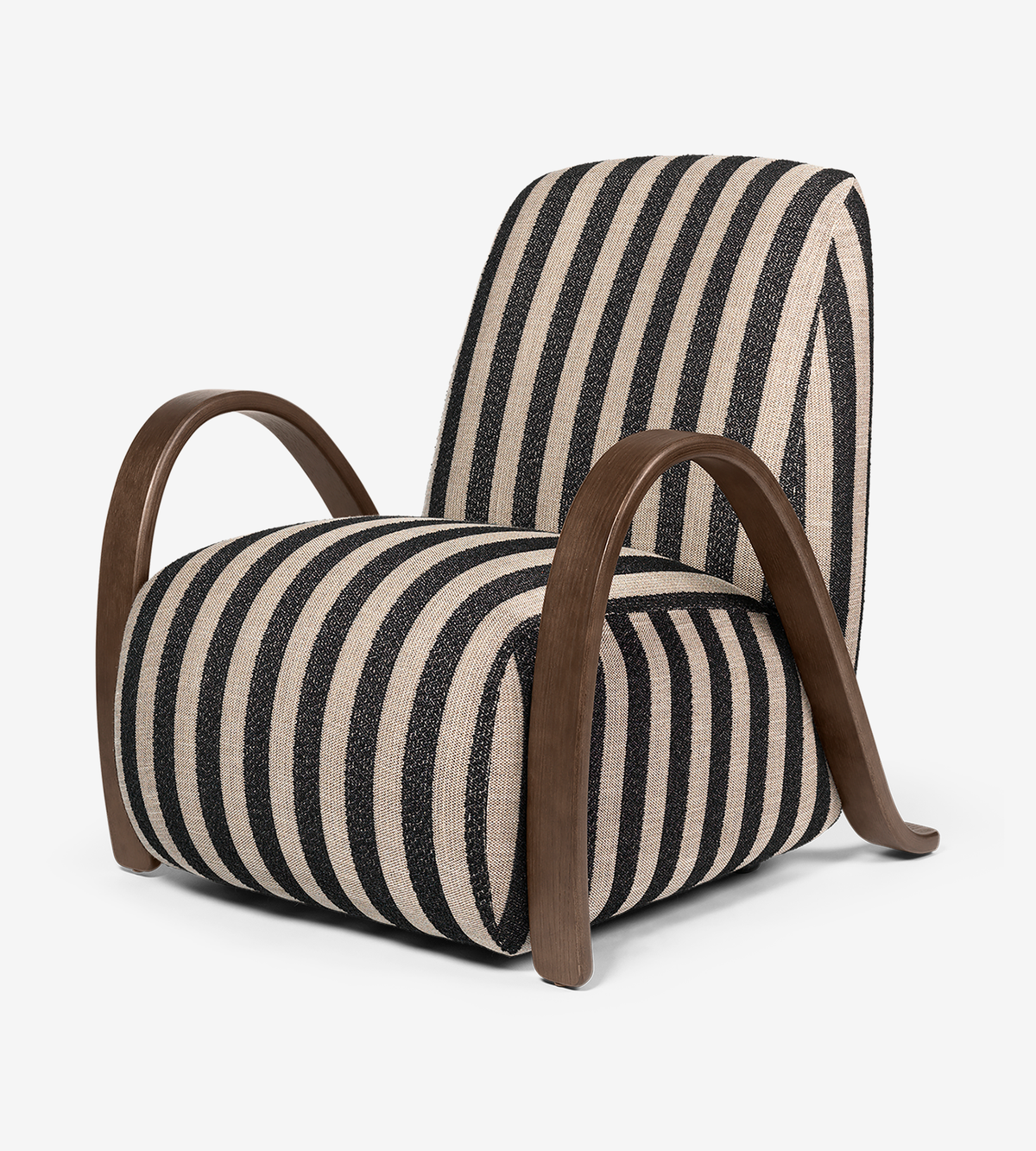 Buur Lounge Chair - Nordic Bouclé by Ferm Living | Shop designer ...