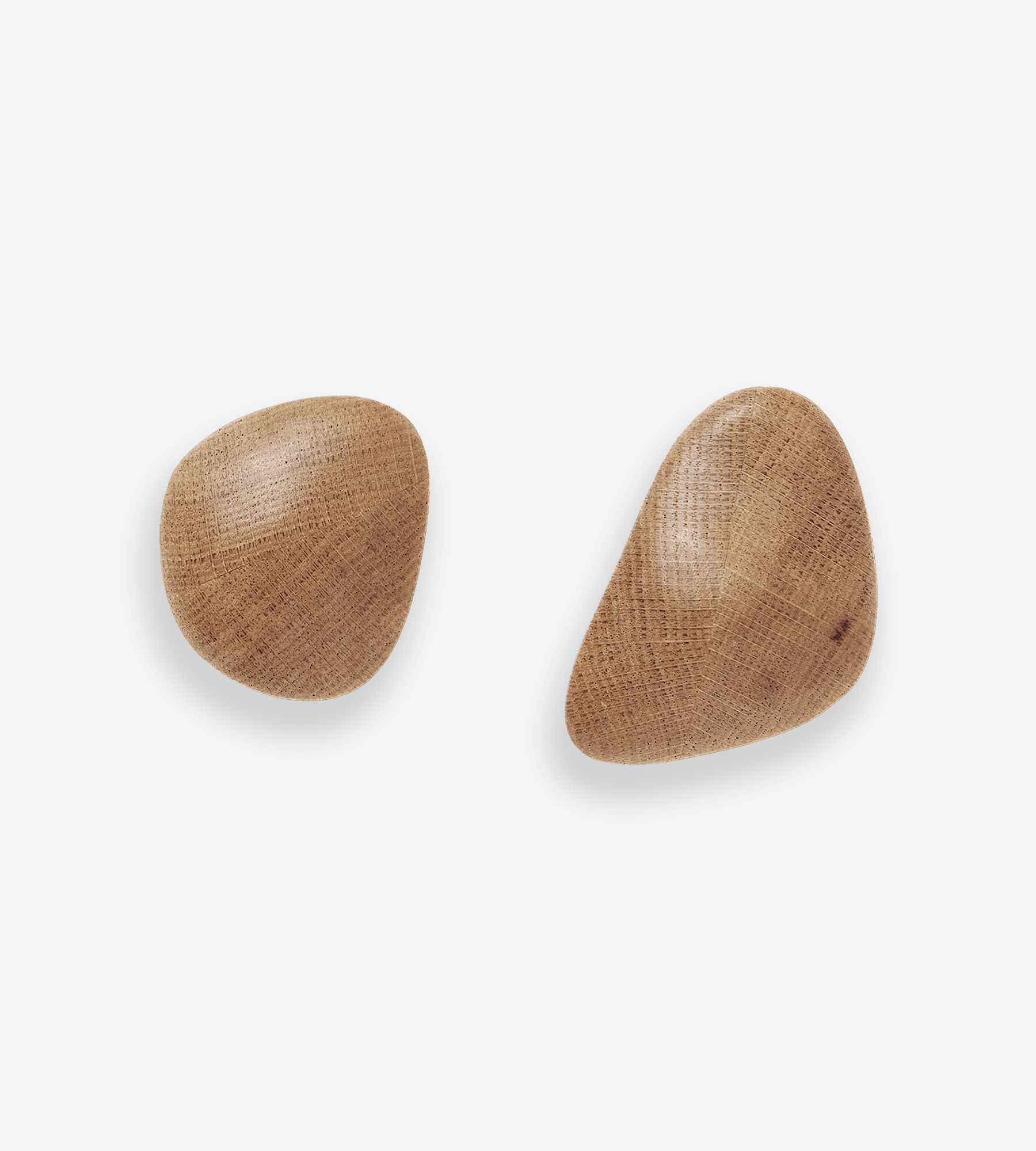 Cairn Hooks (set of 2) - Oak