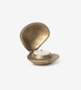 Clam Tealight Candle Holder - Brass