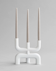 Cobra Candle Holder - White