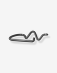 Curvature Toilet Paper Holder - Black Brass