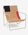 Desert Lounge Chair - Cashmere/Block