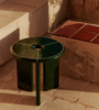 Deya Side Table - Dark Green